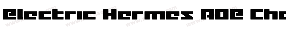 Electric Hermes AOE Charge字体转换